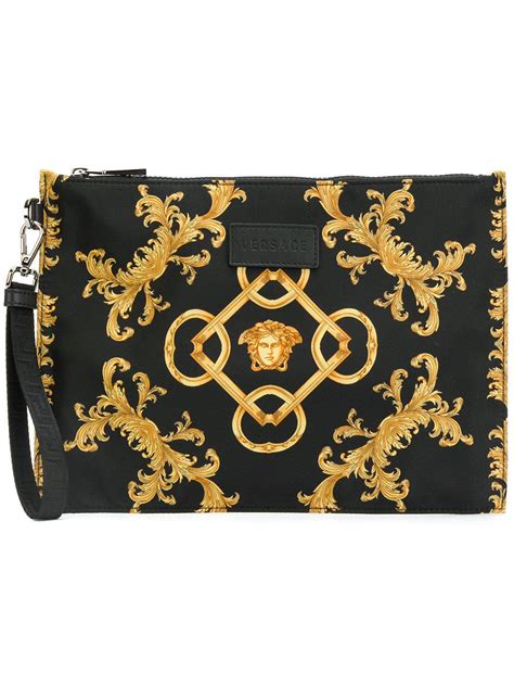 versace clutch bag men.